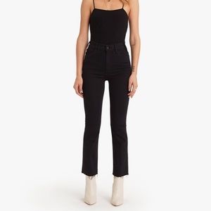 Mother the hustler ankle fray jeans